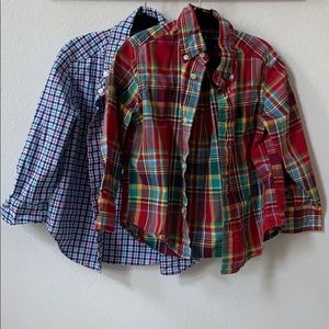 Ralph Lauren | Two Botton Down Shirts | Boy | 2T